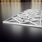 Ekena Millwork Small Jamestown Decorative Fretwork Wall Panels in Architectural PVC, 11 3/8"W x 11 3/8"H x 3/8"T WALP12X12JTN - alternate 6